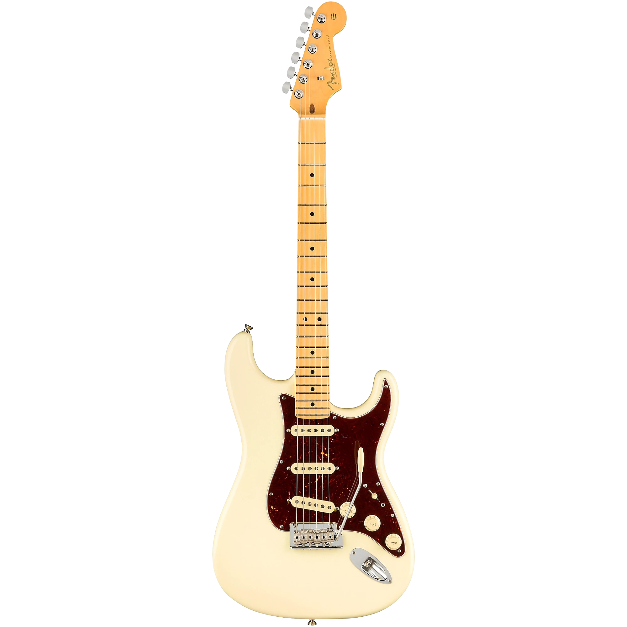 Fender American Professional II Stratocaster Maple Fingerboard Electric Guitar Olympic White